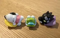 ねむねむバスボール　フィギュア　3つセット