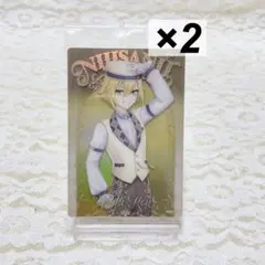 にじさんじ ウエハース 卯月コウ 2枚