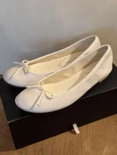 repetto レペット バレエシューズ フラット ホワイト 38