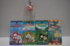 バ*ー様 ご当地 ハローキティ ファスナーマスコット 8点まとめ売り