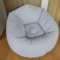 デカ AIR ソファ グレー 約90×90×50cm