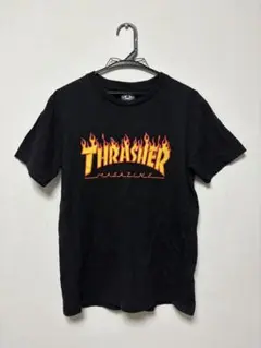 Thrasher 炎ロゴ Tシャツ Mサイズ 黒