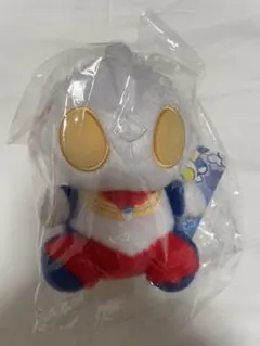 ウルトラマンメビウス ヒカリ ショップ ふわふわお座りぬいぐるみ タグ