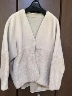 未使用 美品 ユナイテッドアローズ ボア マントコート 【タグ付き