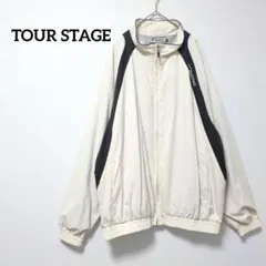 【ツアーステージ】LL　ジップアップ　ジャケット　ゴルフウェア　大きめ