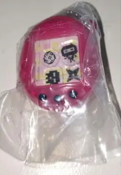 たまごっち シャカシャカチャームコレクション／たまごっち ピンク　(ござるっち)