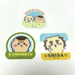 ちいかわ ダイカットステッカー くりまんじゅう シーサー