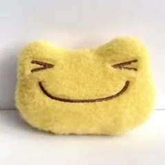 かえるのピクルス いろいろふぇいす ミニポーチ　黄色　グッズ