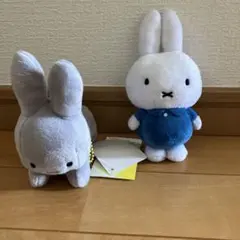 ブルーナアニマル ぬいぐるみマスコット うさぎ ミッフィー　2個セット