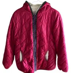 リバーシブル　キルティングジャンパー　S