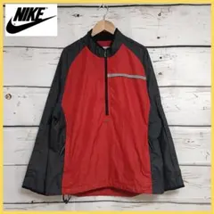 NIKE 00's ナイロン ジャケット 長袖 レッド/ブラック M