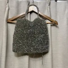 シルバー ハンドバッグ