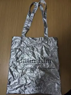 Matin Kimトートバッグ・シルバー