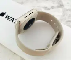 純正 アップルウォッチ 40mm スポーツバンド S/M スターライト