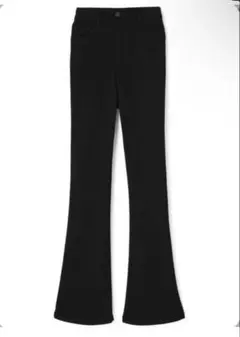GRL ストレッチフレアパンツ [cu34] ブラックのサムネイル