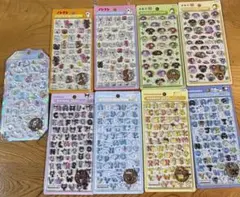 サンリオ ボンボンドロップ シール 9枚セット　まとめ売り　文字