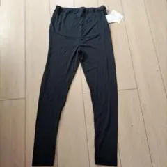 【新品未使用品】マタニティ　スパッツ　レギンス ブラック М〜Lサイズ 犬印本舗
