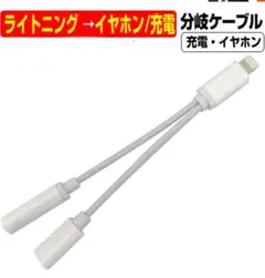 新品未使用！ライトニング 変換アダプタ イヤホンジャック