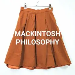 AIH　MACKINTOSH PHILOSOPHY　ウールタックスカートのサムネイル