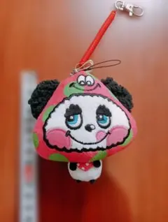 ラブレボリューション　キノコパンディチャーム ぬいぐるみキーホルダー