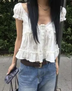 ブラウス　musinsa blackup bohemianseoul