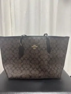 【24時間限定価格‼️】COACH ロゴパターン トートバッグ 美品