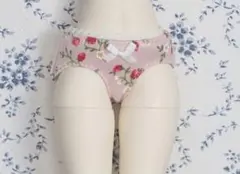 1/6 tinyfoxサイズ　パンツ　ピンク×イチゴ