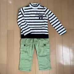 BeBe キッズパンツとハイネックトップス　100 まとめ売り　セット売り