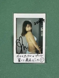 【抽プレ】橋本梨菜 直筆サイン入りチェキ Amazon.co.jp: 橋本梨菜 購入特典 直筆サイン入りチェキ 脇見せ