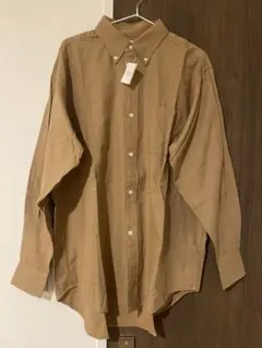 ☆新品未使用☆ SERO長袖 ボタンダウンシャツブラウン