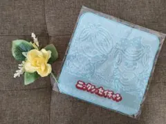 ニックンセイチャン　ハンドタオル　水色のサムネイル