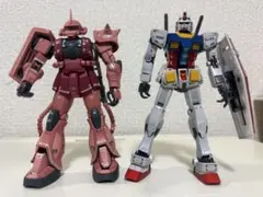 RGガンダム1/144 RGシャア専用ザク1/144