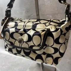 COACH コーチ アクセサリーポーチ ミニバッグ シグネチャー