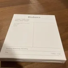 【新品】バイオダンス　フェイスマスク　4枚入り