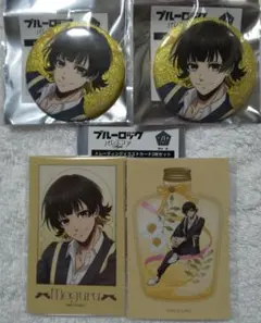 ブルーロック バレエコア 缶バッジ イラストカード 蜂楽廻