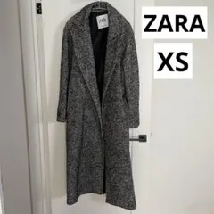 상태좋음 ZARA ヘリンボーン ロングコート XS