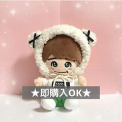 なにわ男子　ちびぬい　はぴぬい　ぬい服(ホワイト)