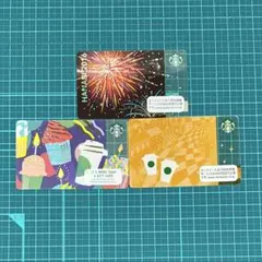 Starbucks スターバックス　カード　３枚セット　コレクション