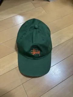 Stussy キャップ グリーン - メルカリ