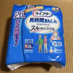 ライフリー 長時間あんしん リハビリパンツ Sサイズ 26枚 + 24枚のサムネイル