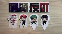 【ヒューマンバグ大学】マッドリボルトカフェ　裏神ステッカー（鳳崎、反町）