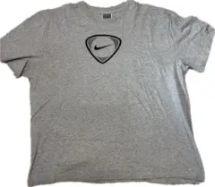 【希少/USA製】90s NIKE サッカー Tシャツ 銀タグ XL グレー