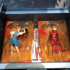 エヴァンゲリオン ラッキーサプライズスナック プレミアム彩色フィギュア2体セット エヴァンゲリオン ラッキーサプライズスナックプレミアム 彩色