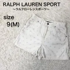 【RALPHLAURENSPORT】ラルフローレン 綿麻 花柄 ショートパンツ