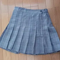 WEGO チェック柄 プリーツスカート Mサイズ