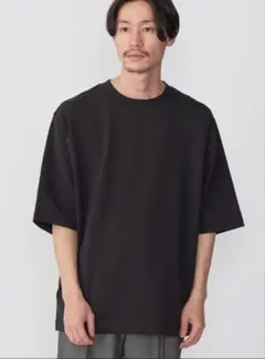 rrrrrrrrr ナインアール プレミアムクラシックブラウスTEE ブラックM 