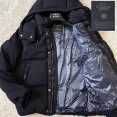 極美品✨ナノユニバース 西川ダウン ポーランドダウン G2ジャケット 近年 濃紺