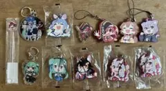ホロライブ　ラバーストラップ　アクリルキーホルダー　まとめ売り