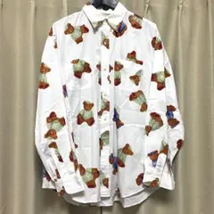 karl helmut カールヘルム 人気 くま柄 シャツのサムネイル