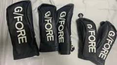 G/FORE ヘッドカバー 5個セット 黒